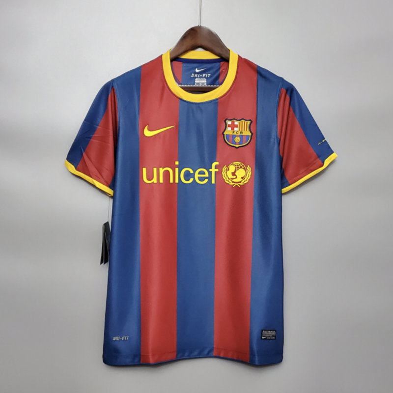 Retro Barcelona 10/11 Home Kit